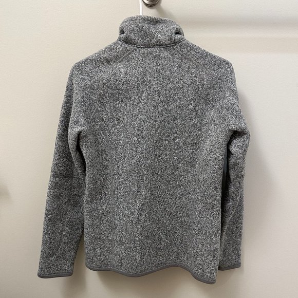 Patagonia Women's Better Sweater 1/4 Zip Fleece Birch White Size Small - Picture 3 of 4